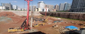 湖贝A1地块桩基础工程2023.7.31-8.6施工剪影